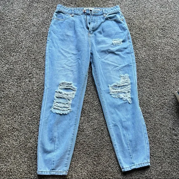 Pantalones denim blvd hotsell